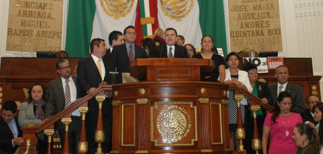 SE PRONUNCIA GPPRD CONTRA LEY DE MANIFESTACIONES APROBADA POR DIPUTADOS FEDERALES