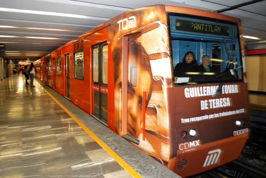 REINCORPORA EL STC AL SERVICIO DE LA LÍNEA 1 EL DÉCIMO QUINTO TREN REHABILITADO POR TRABAJADORES DEL METRO