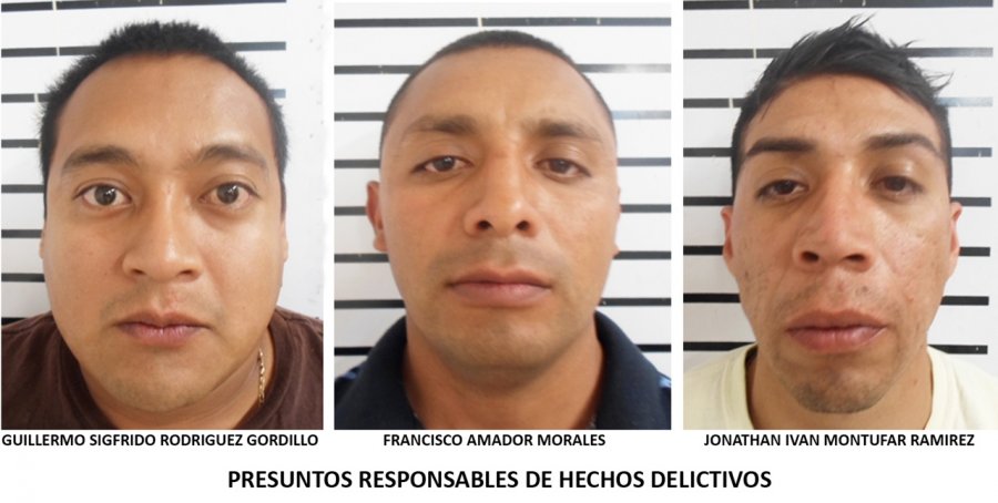 CONSIGNÃ“ PGJDF TRES PERSONAS ACUSADAS DE ROBO A CASAS