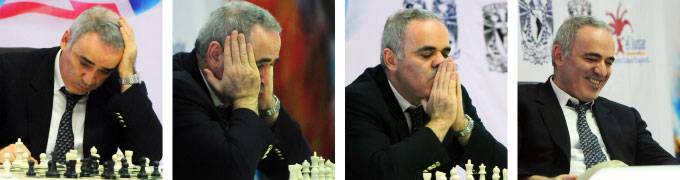 PARTIDA SIMULTÃNEA DE KASPAROV EN LA FACULTAD DE CIENCIAS DE LA UNAM