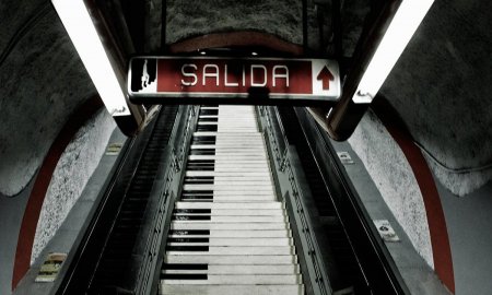 Se pone en funcionamiento escalera del Metro en la estaciÃ³n Normal