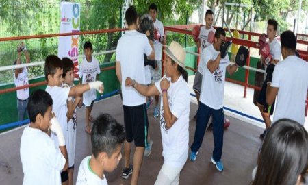 CON GRAN AFLUENCIA DE JÃ“VENES, CONCLUYÃ“ SEGUNDA SEMANA DE BOXEANDO POR UN MÃ‰XICO SEGURO