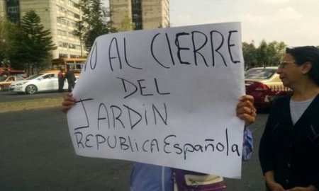 PROTESTAN EN REFORMA NORTE Y EJE 2 NORTE POR CIERRE DE KINDER
