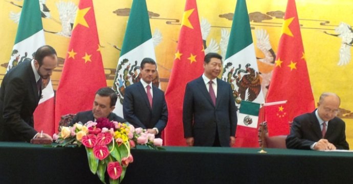 MÉXICO Y CHINA FIRMAN 14 ACUERDOS BILATERALES