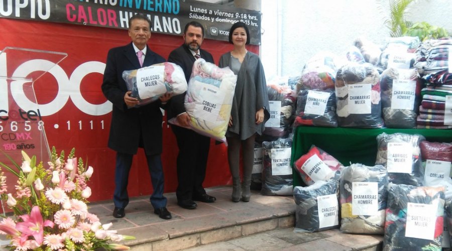 Concluye Locatel con éxito campaña En frío invierno, calor humano