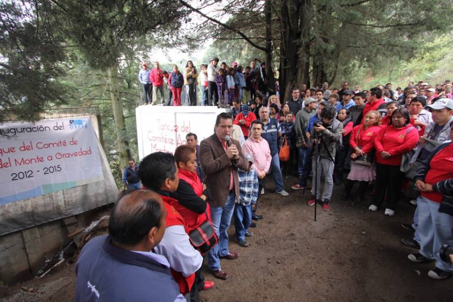 LLEGA EL AGUA A 16 COLONIAS DE CHIMALPA