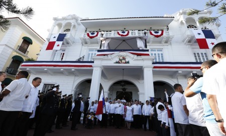 Presidente Martinelli inicia actos del DÃ­a de los SÃ­mbolos Patrios