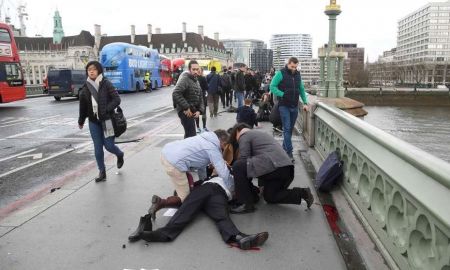 Tiroteo en Londres frente al Parlamento    
