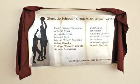 Reconoce Tlalpan a Selección Olímpica de Básquetbol de 1968