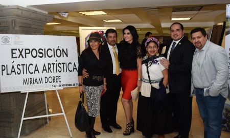 Inauguran ExposiciÃ³n PlÃ¡stica ArtÃ­stica Miriam DoreÃ©