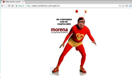 La delegación Cuauhtémoc fue victima de los hackers